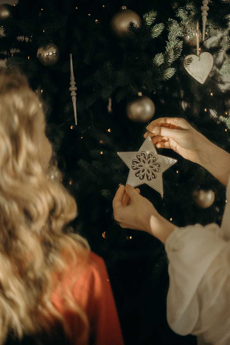 Girls Putting Ornaments On A Christmas Tree 3154328 The Munir Group Brantford Realtors 