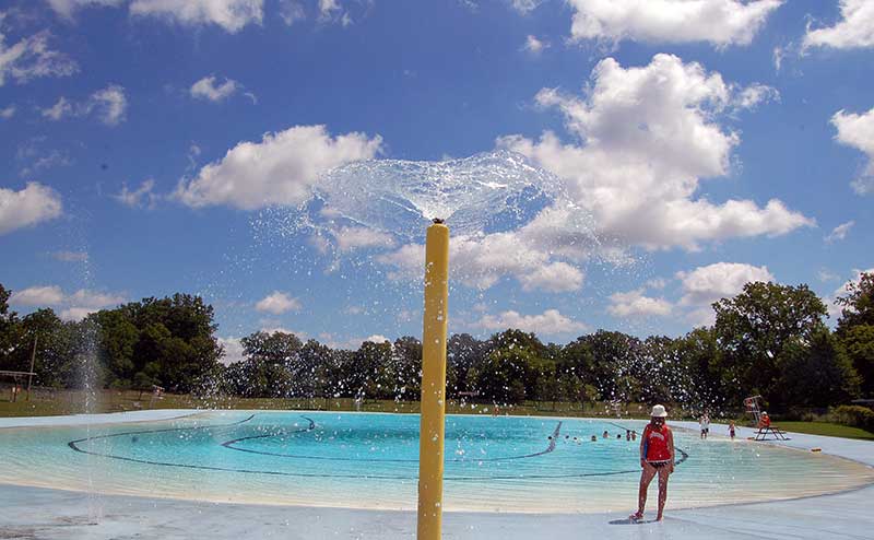 The 1.25-acre outdoor pool at Brant Park in Brantford